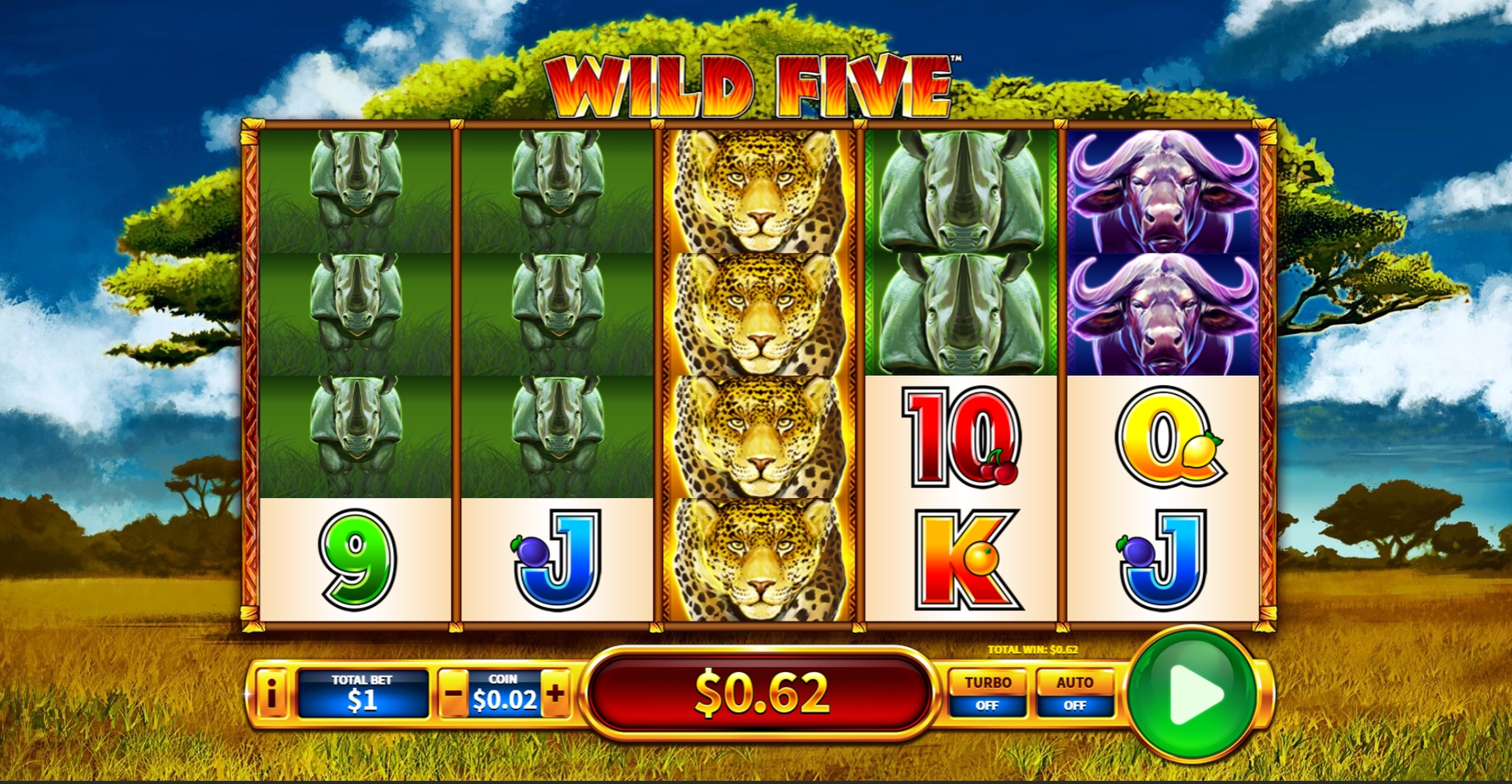 Win Money in Wild Five Free Slot Game by Skywind