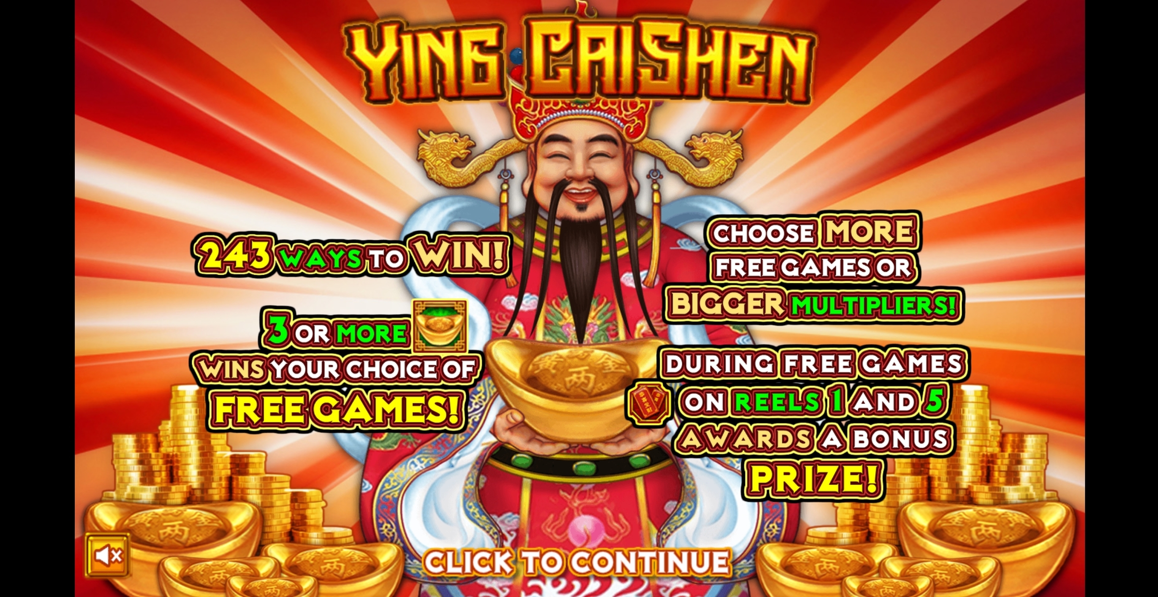 Play Ying Cai Shen Free Casino Slot Game by Skywind