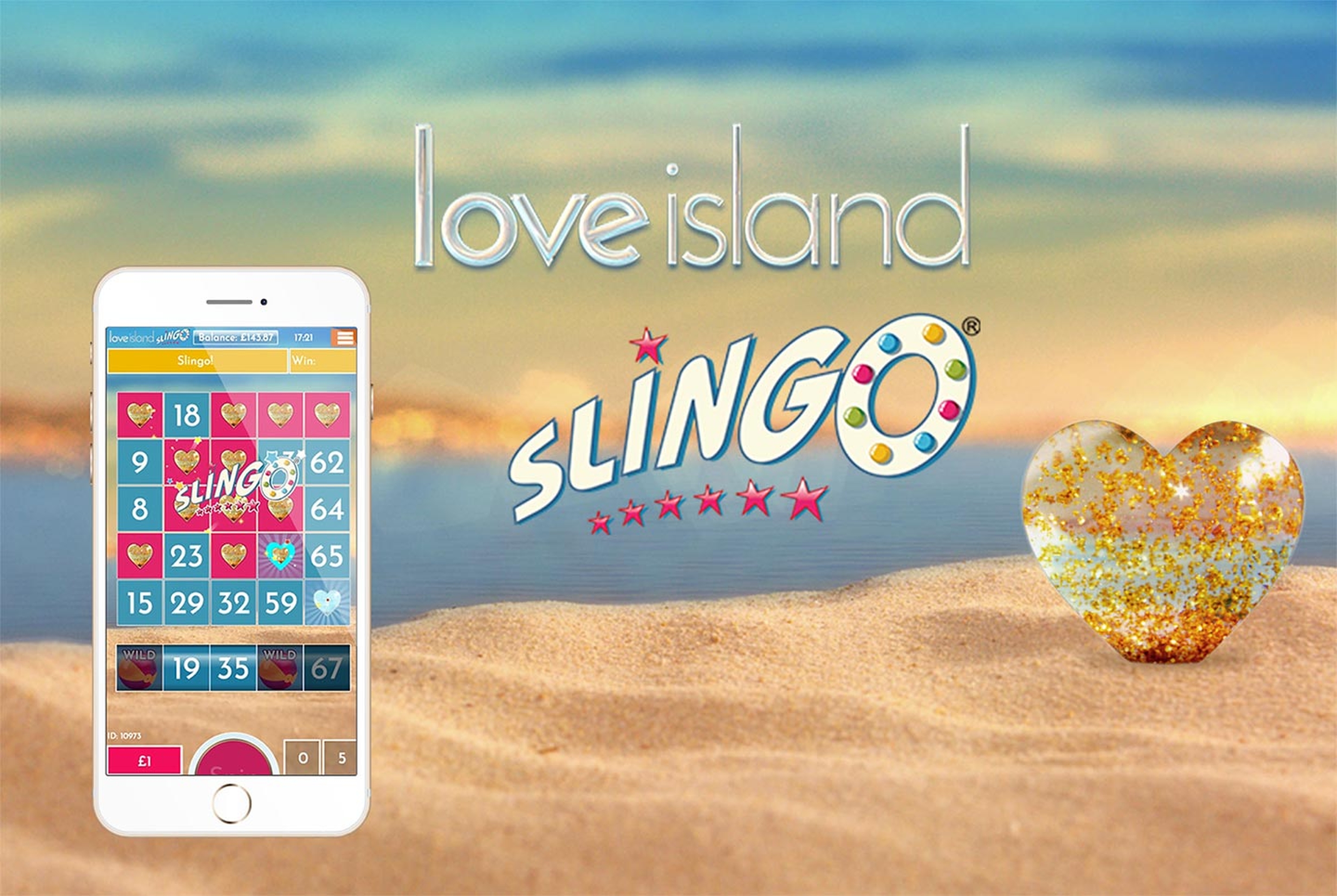 The Slingo Love Island Online Slot Demo Game by Slingo