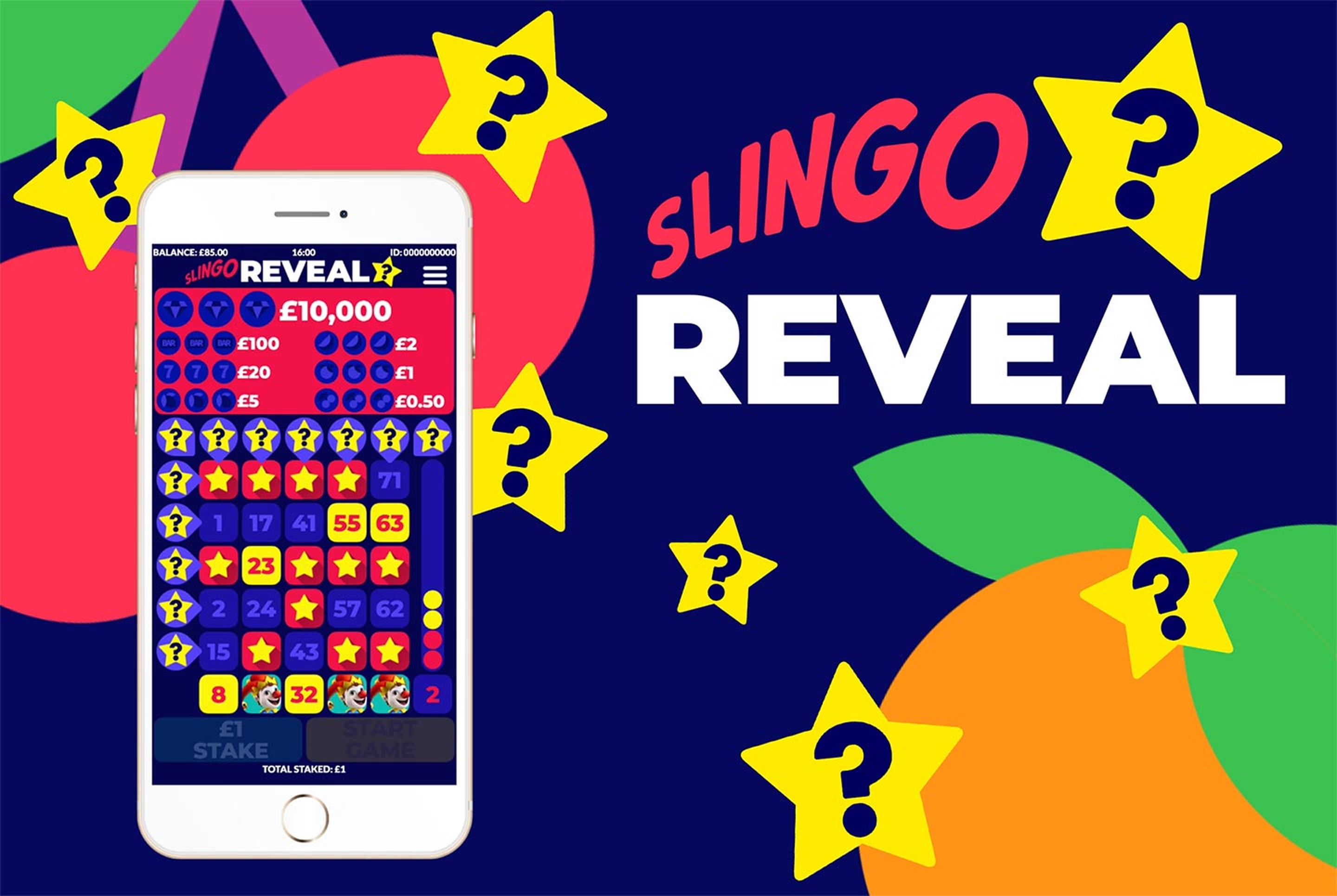 The Slingo Reveal Online Slot Demo Game by Slingo