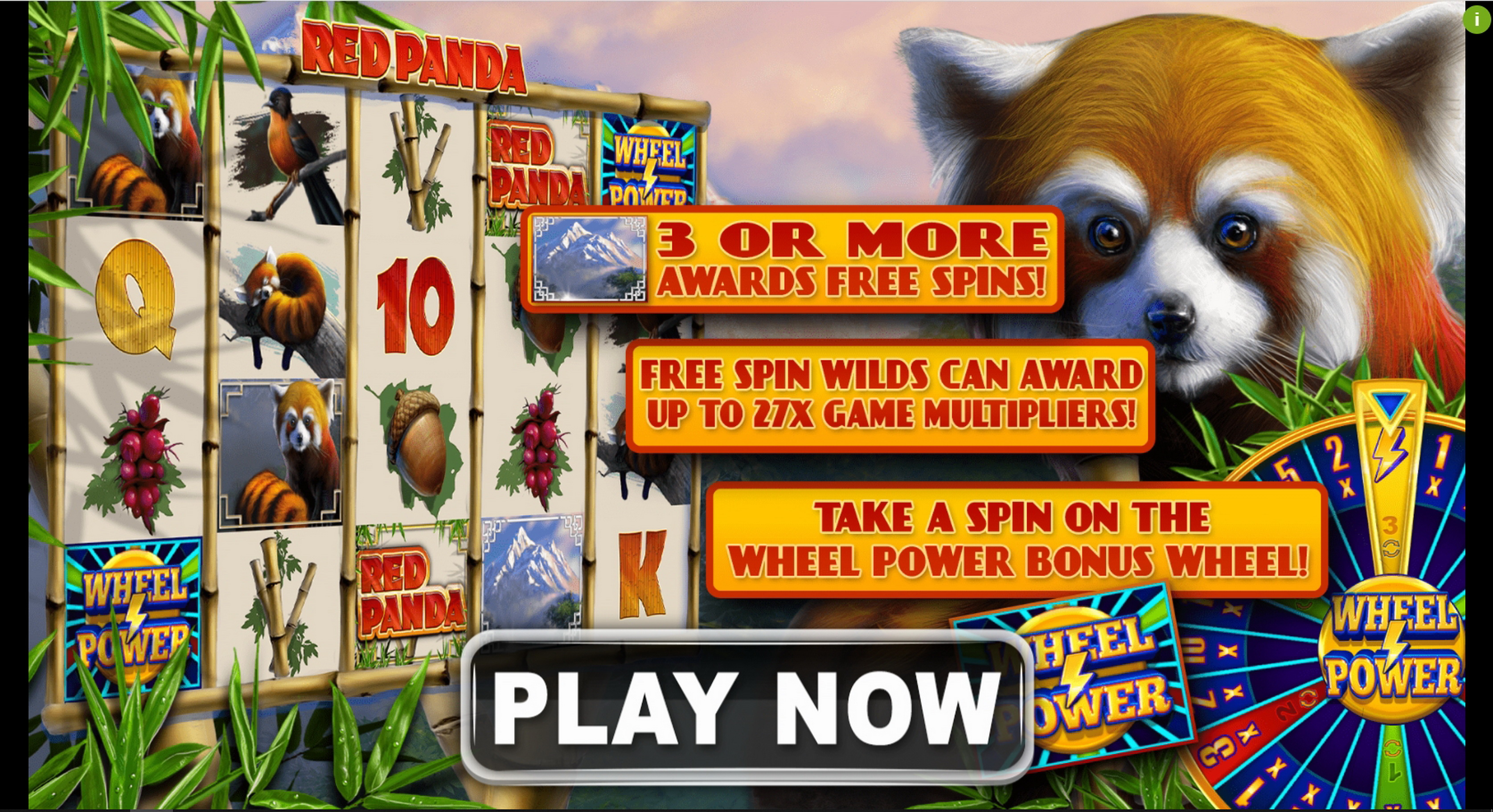 Play Red Panda Free Casino Slot Game by Spin Games