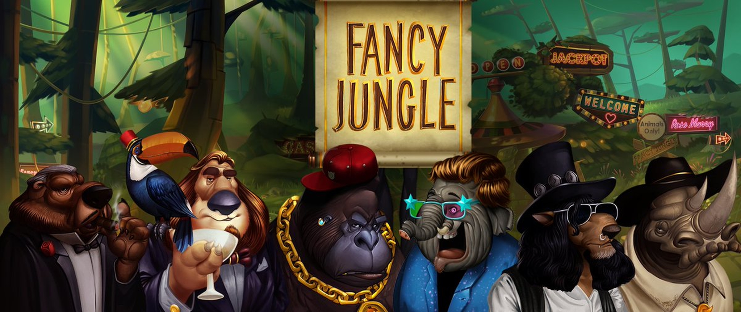The Fancy Jungle Online Slot Demo Game by Spinmatic