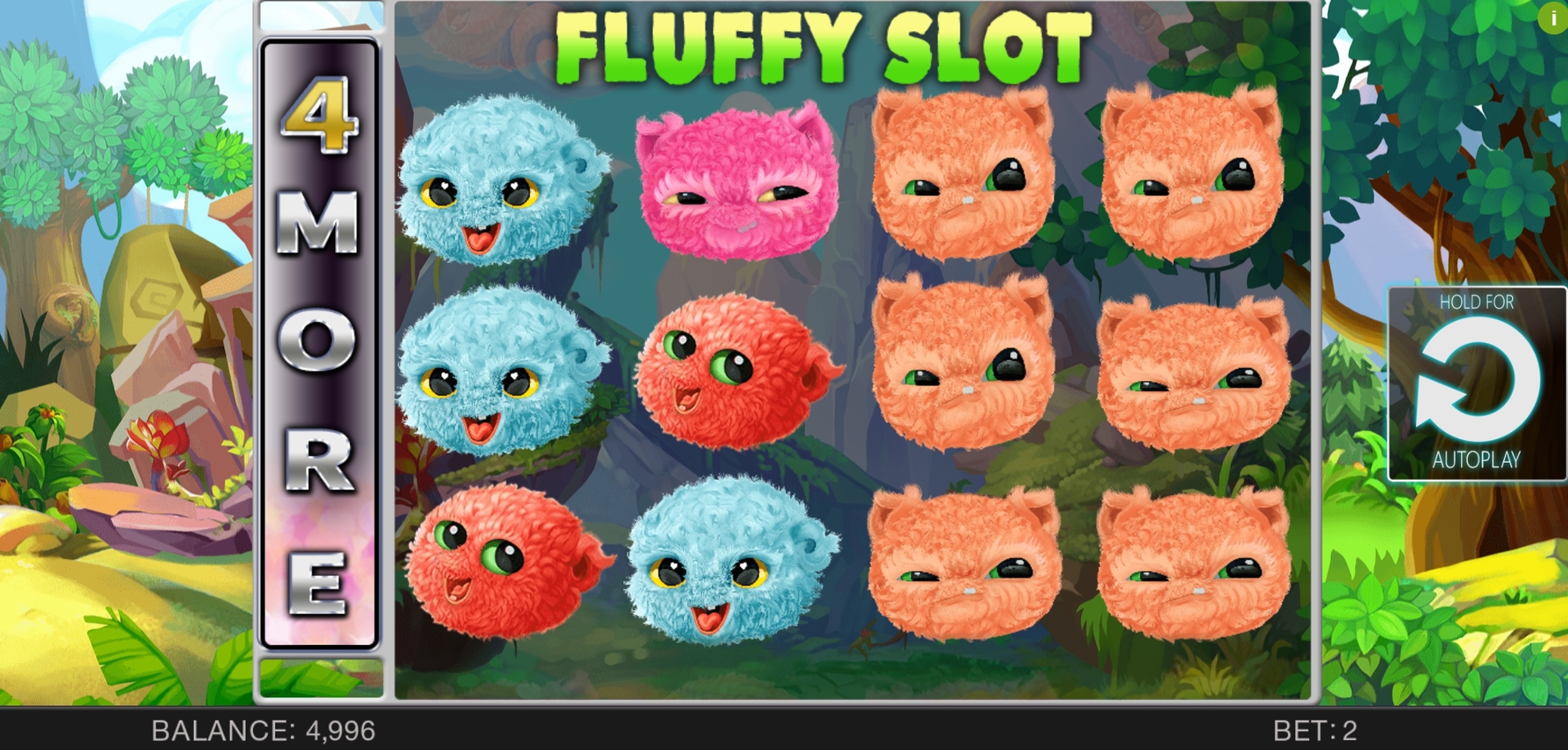 Win Money in Fluffy Slot Free Slot Game by Spinomenal