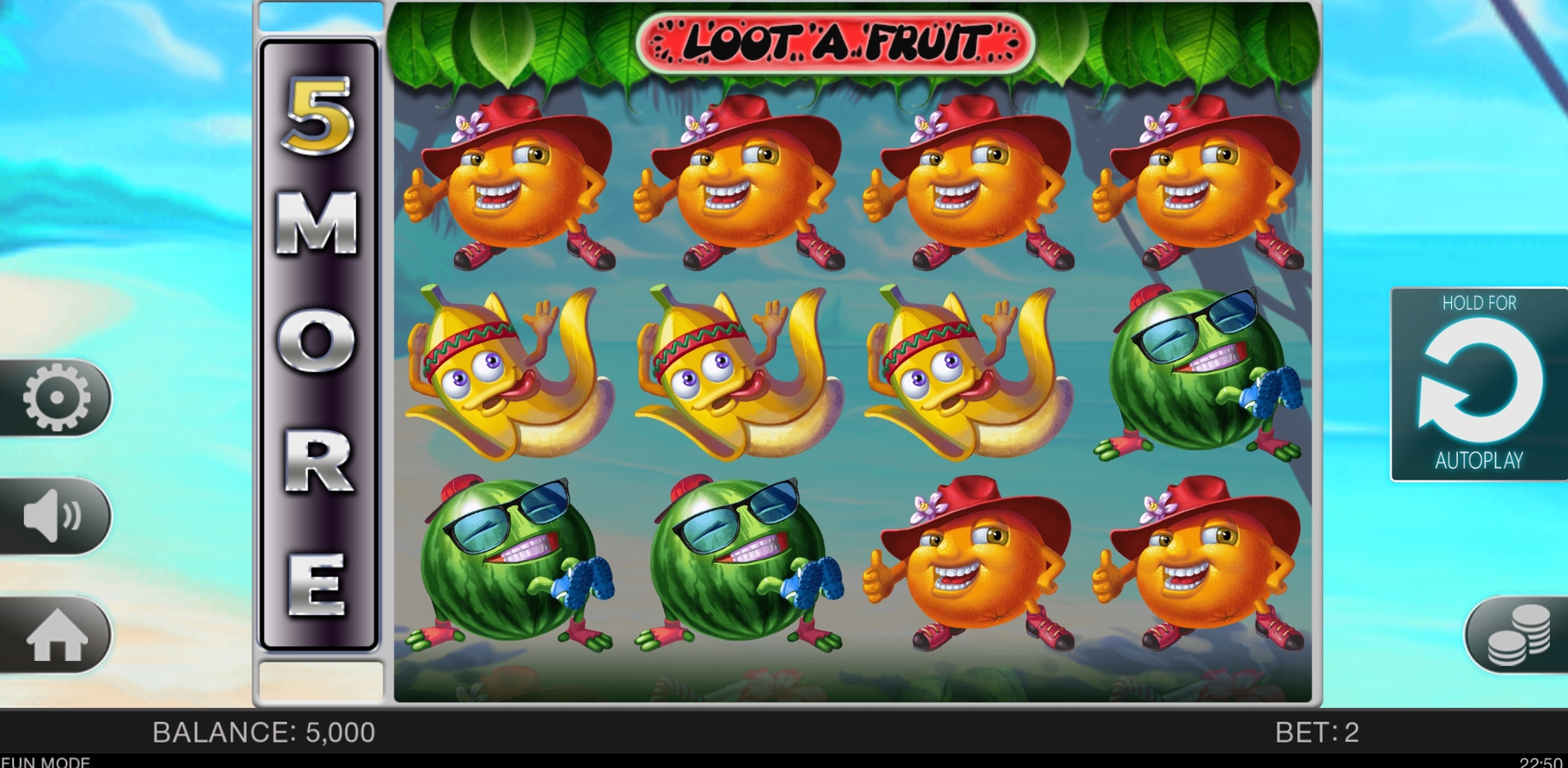 Reels in Loot A Fruit Slot Game by Spinomenal