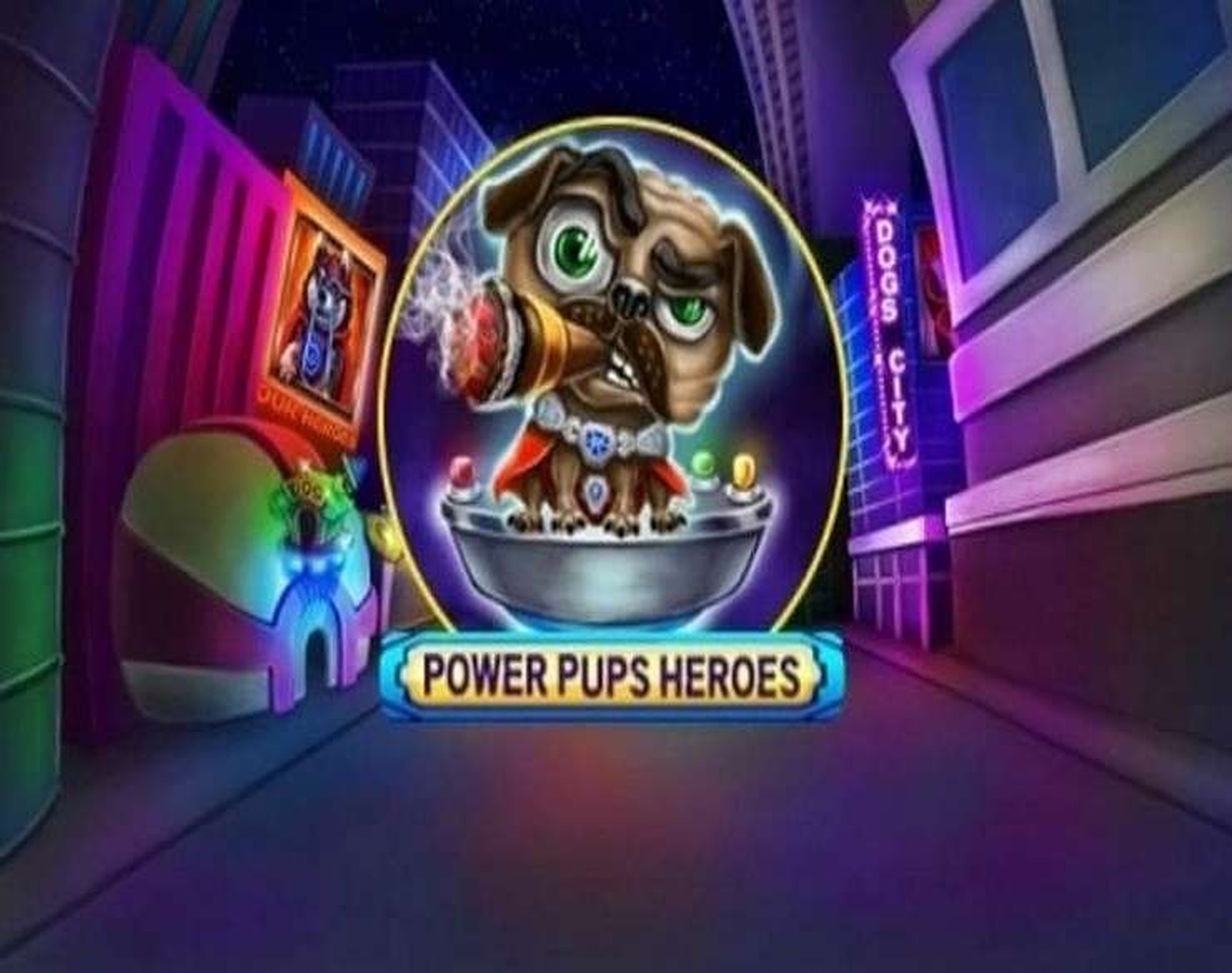 The Power Pups Heroes Online Slot Demo Game by Spinomenal
