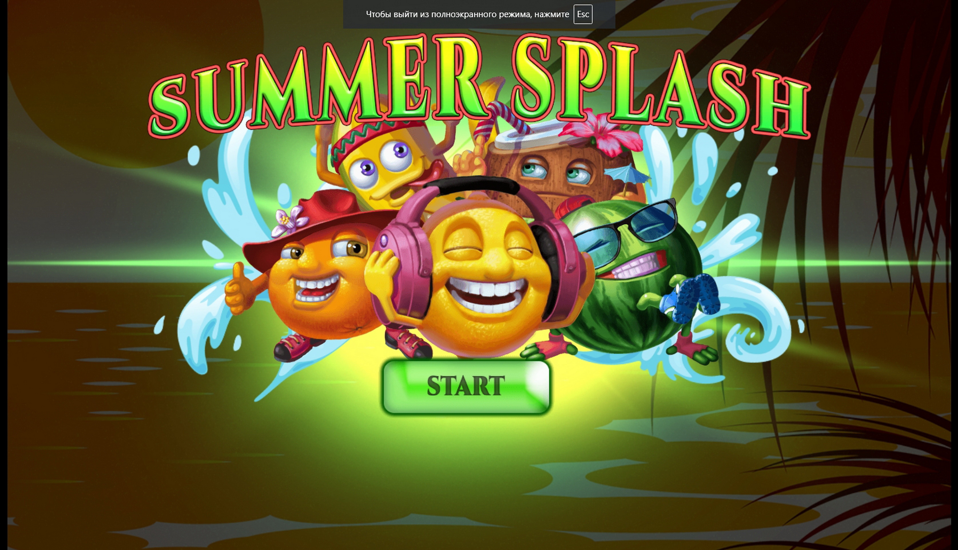 Play Summer Splash Free Casino Slot Game by Spinomenal