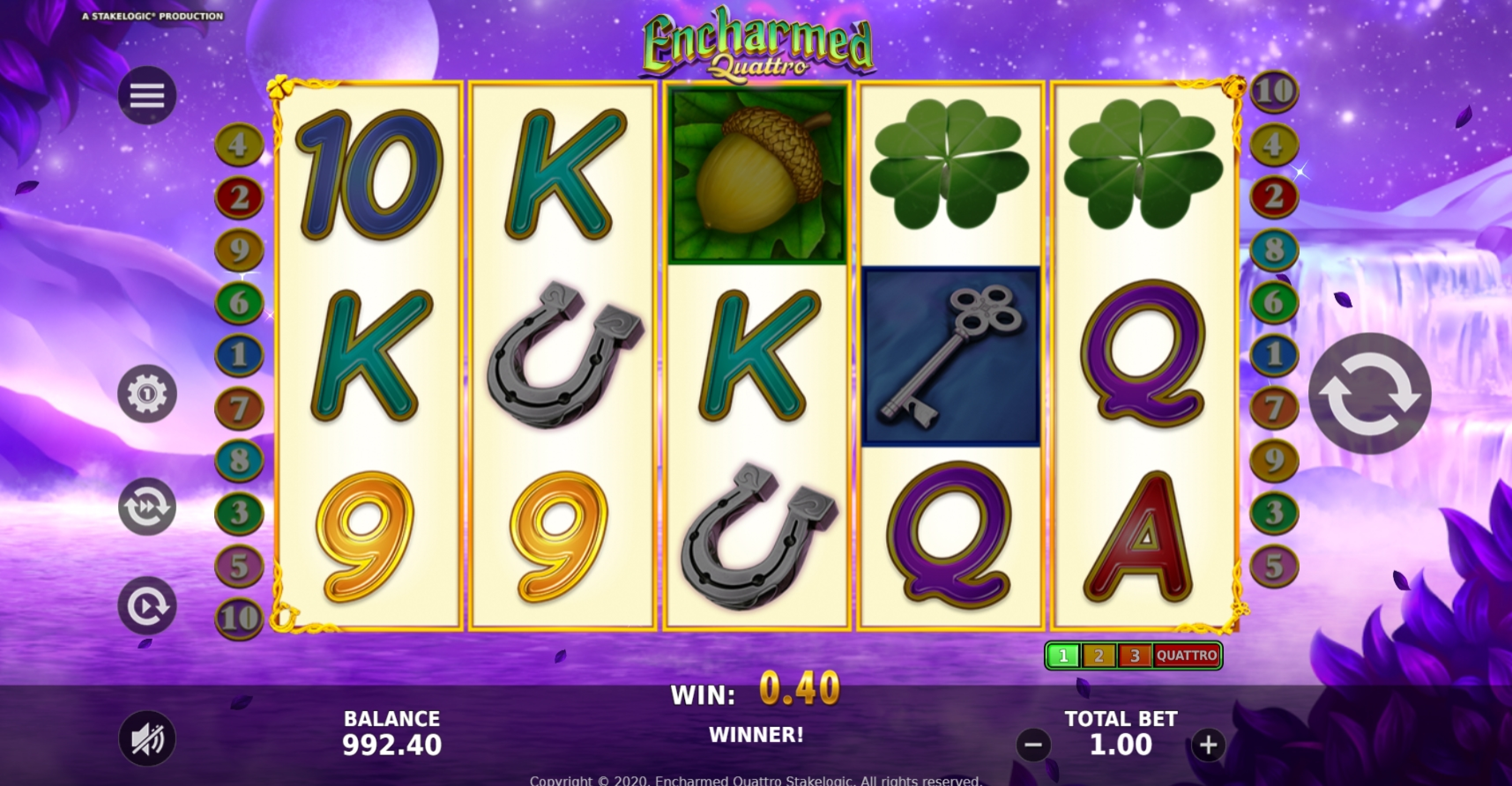 Win Money in Encharmed Free Slot Game by Stakelogic