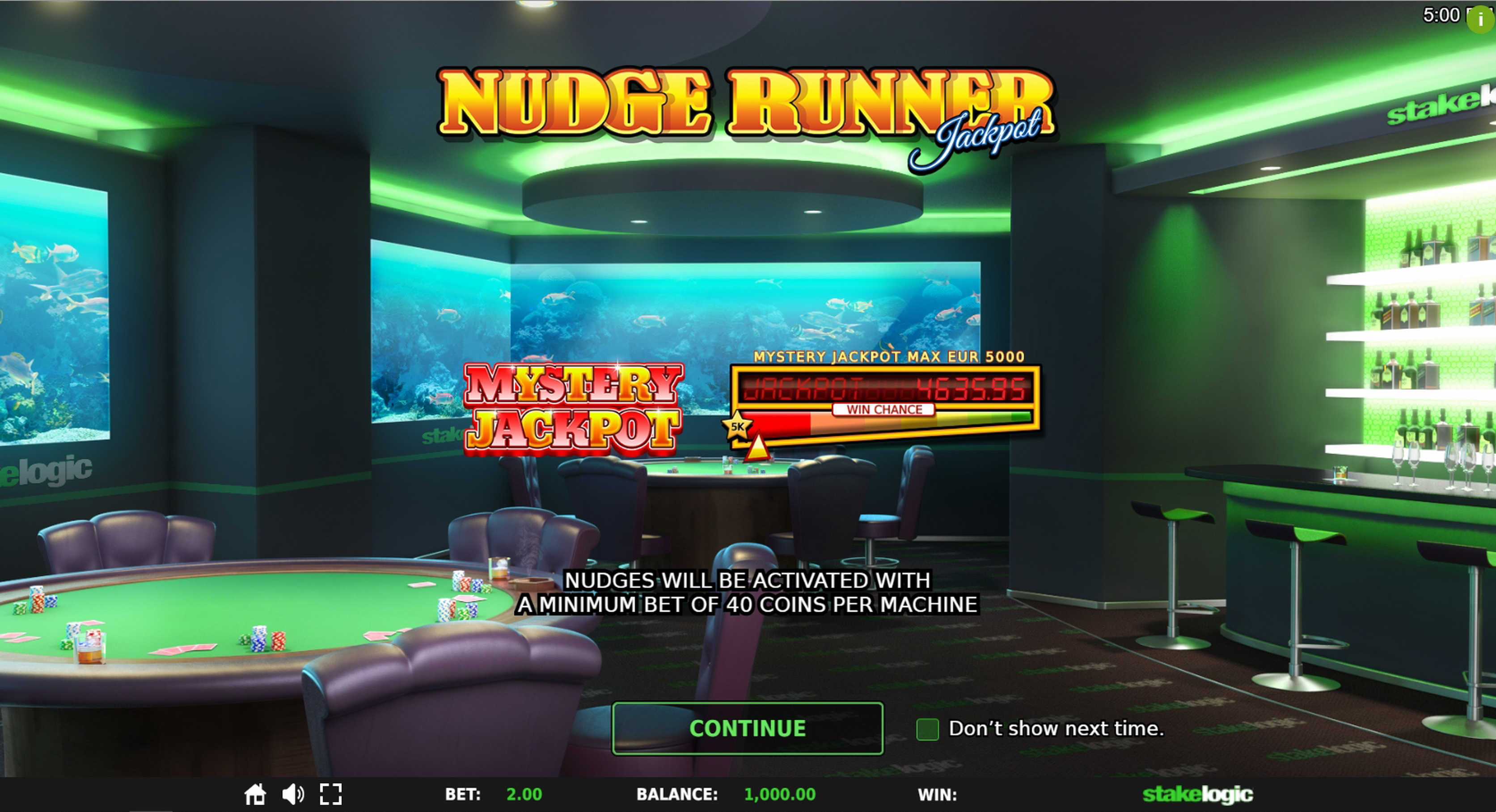 Play Nudge Runner Free Casino Slot Game by Stakelogic