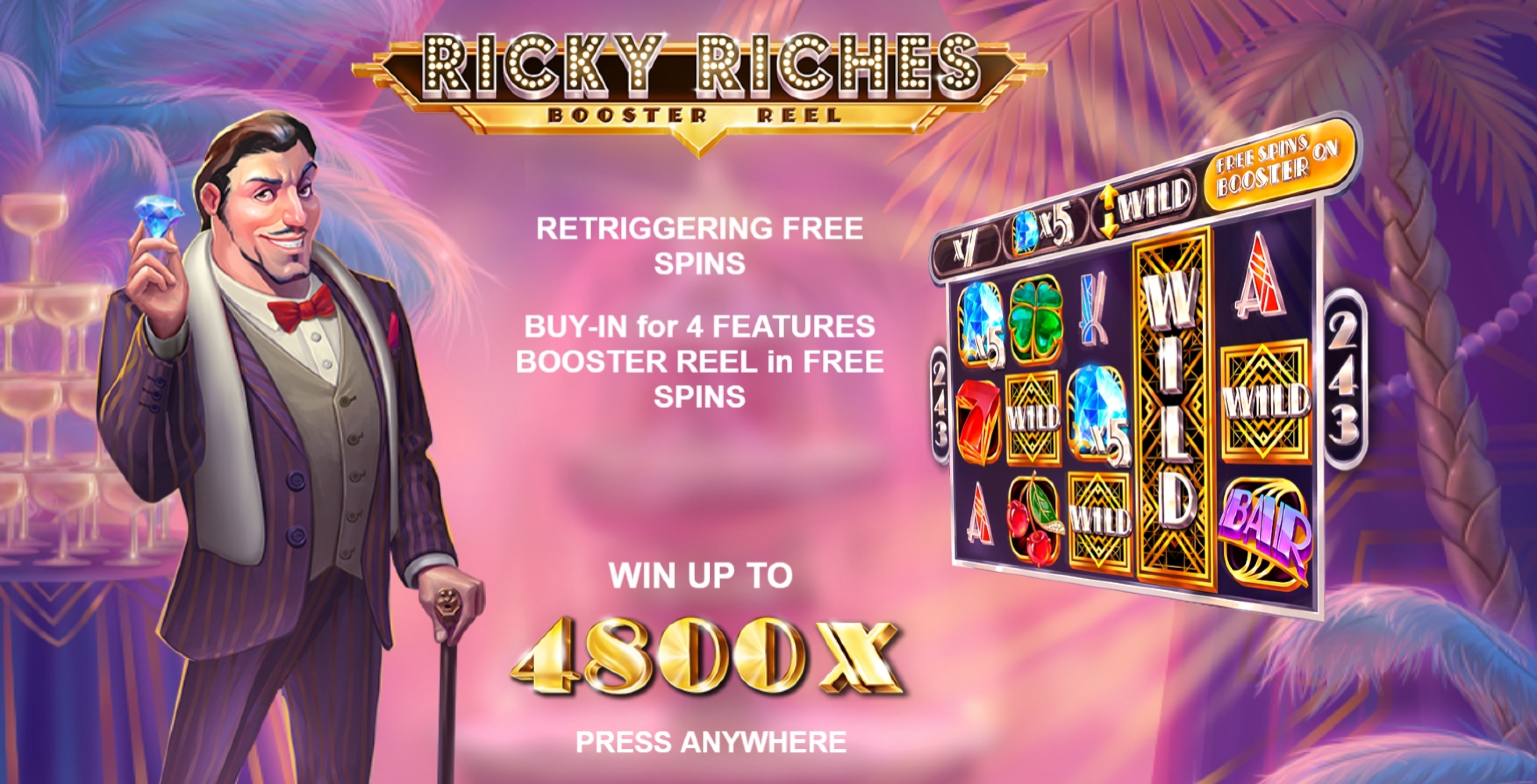 Play Ricky Riches Free Casino Slot Game by STHLM Gaming