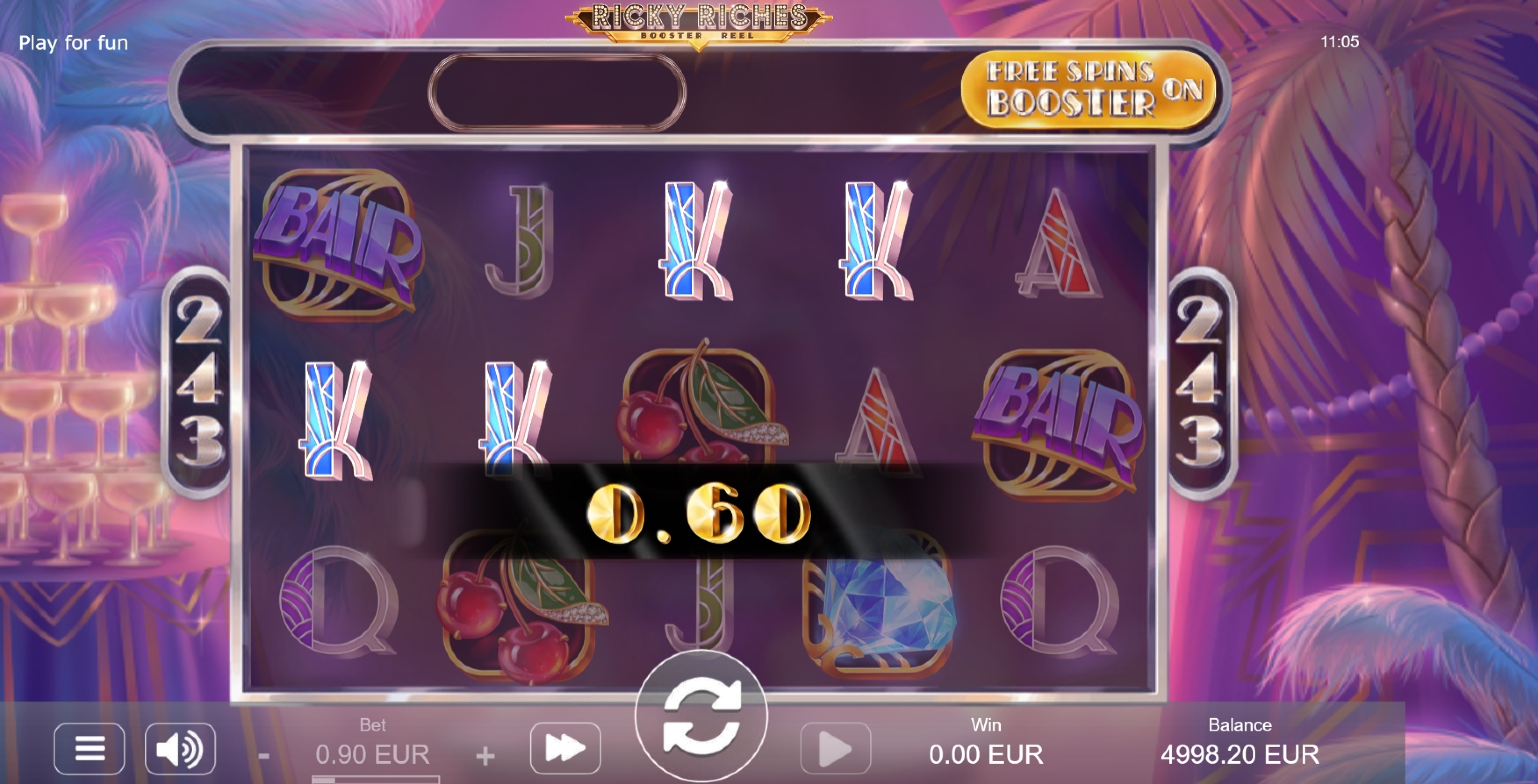 Win Money in Ricky Riches Free Slot Game by STHLM Gaming