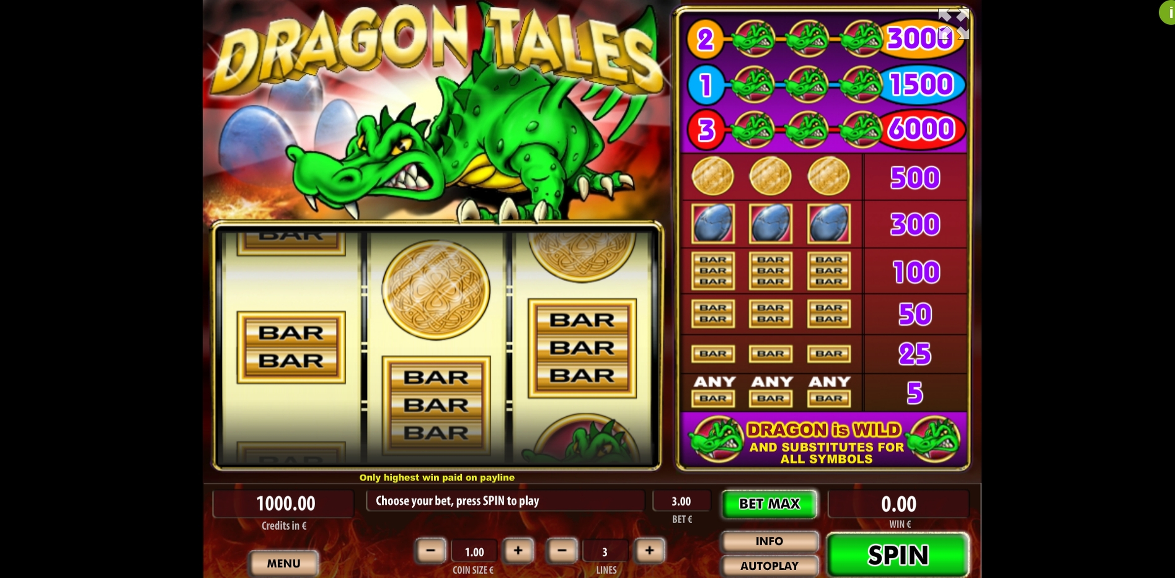 Dragon Tales demo