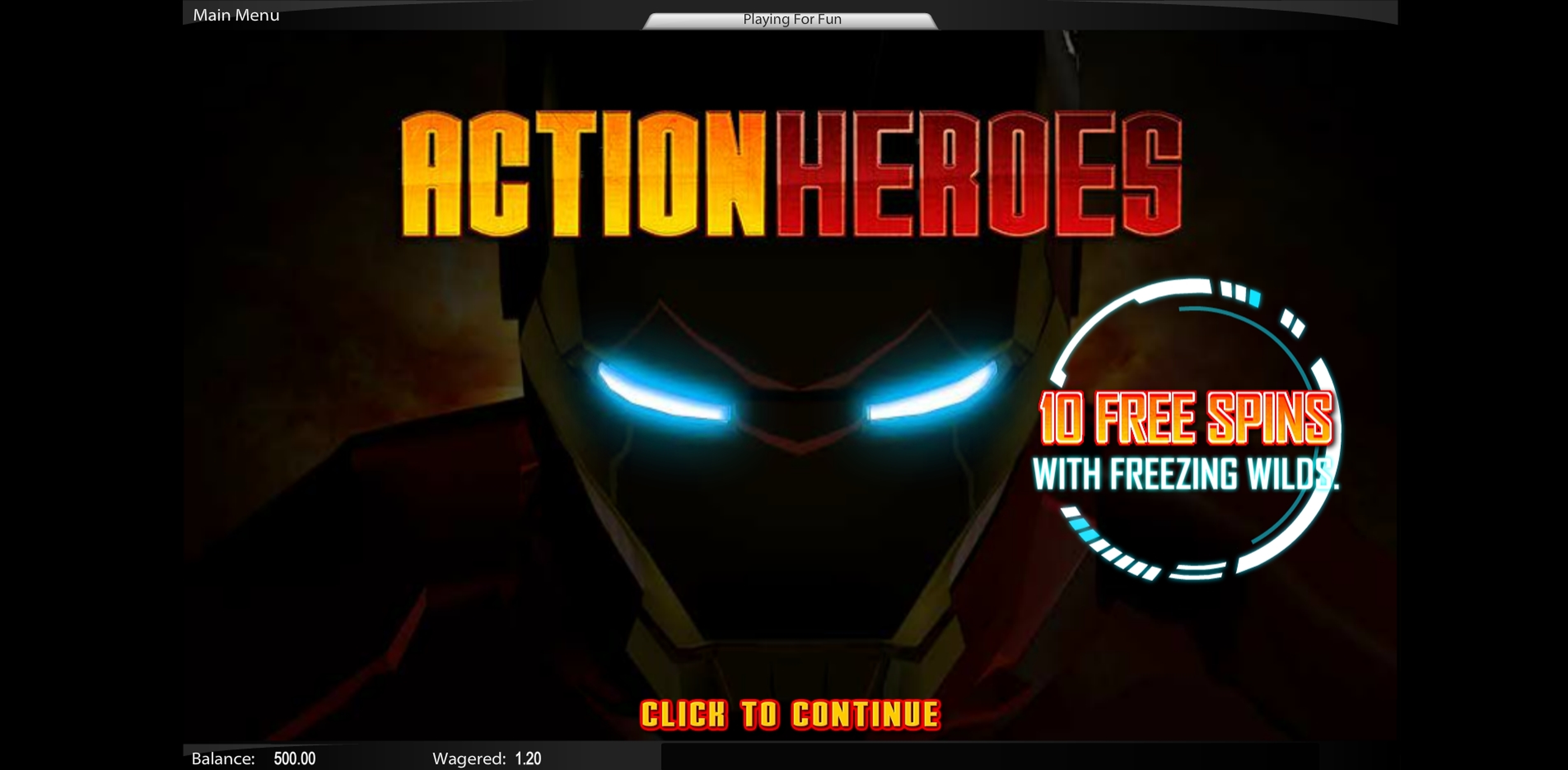 Play Action Heroes Free Casino Slot Game by Top Trend Gaming