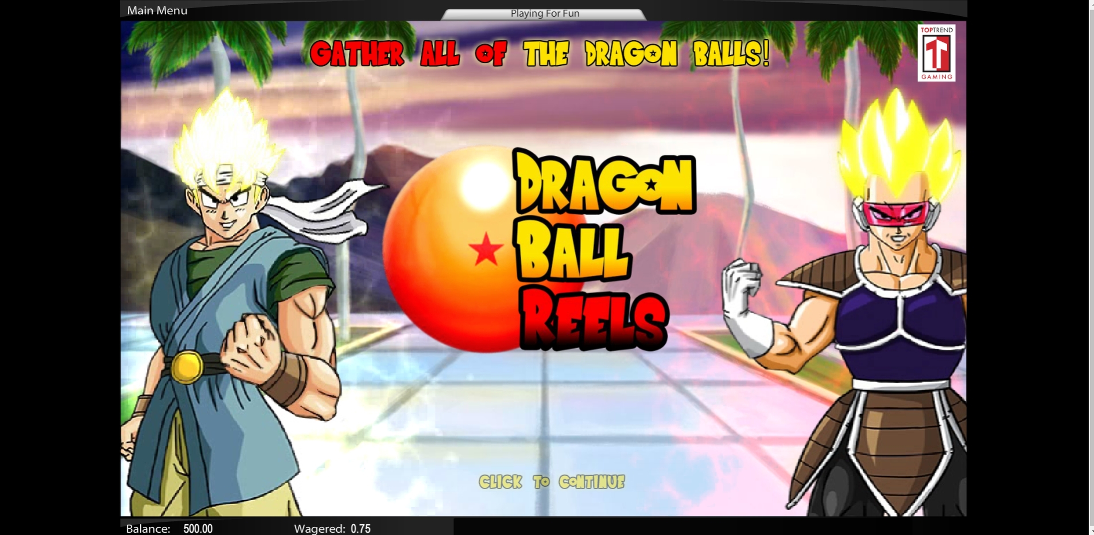 Play Dragon Ball Reels Free Casino Slot Game by Top Trend Gaming