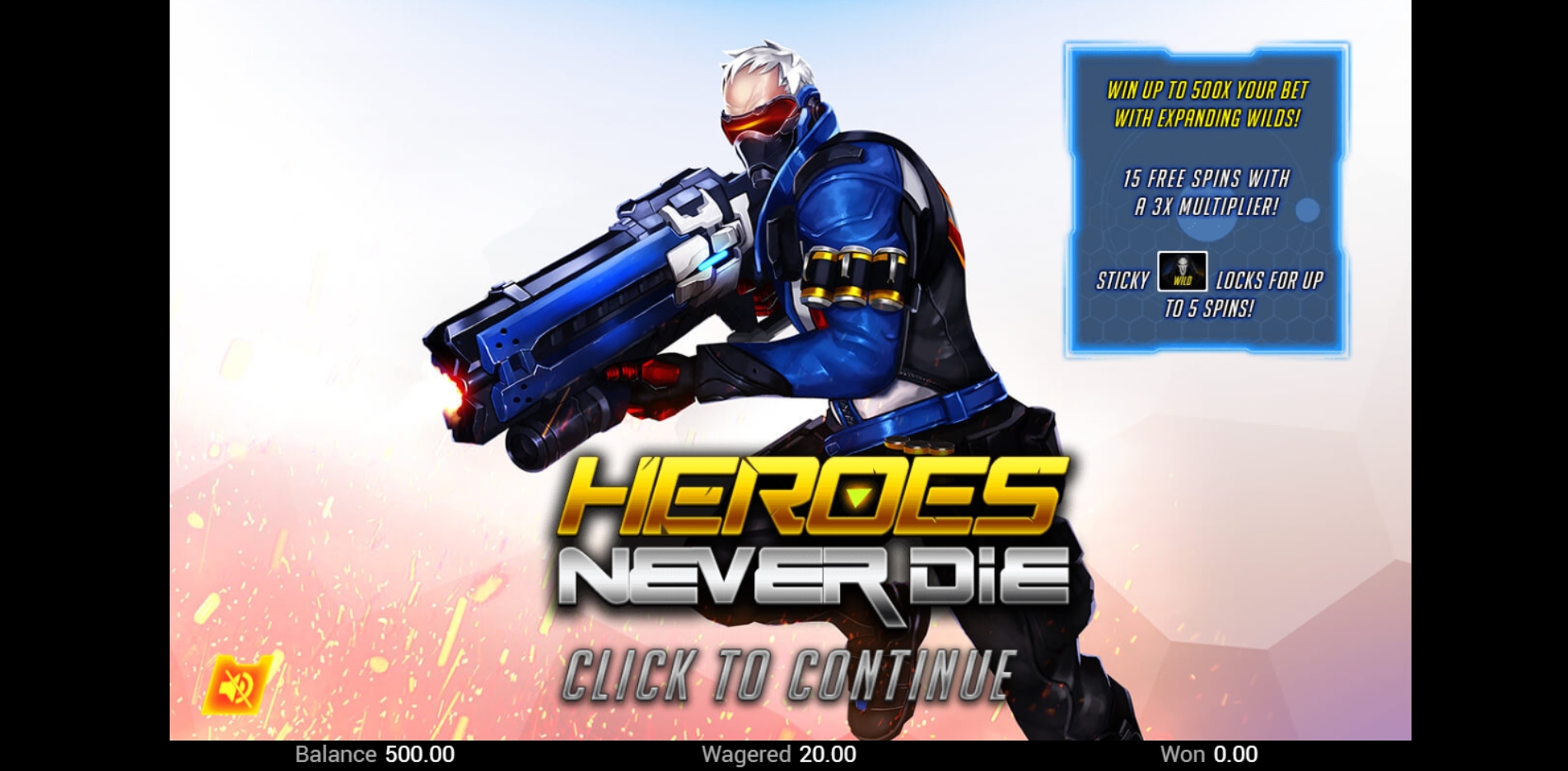 Play Heroes Never Die Free Casino Slot Game by Top Trend Gaming
