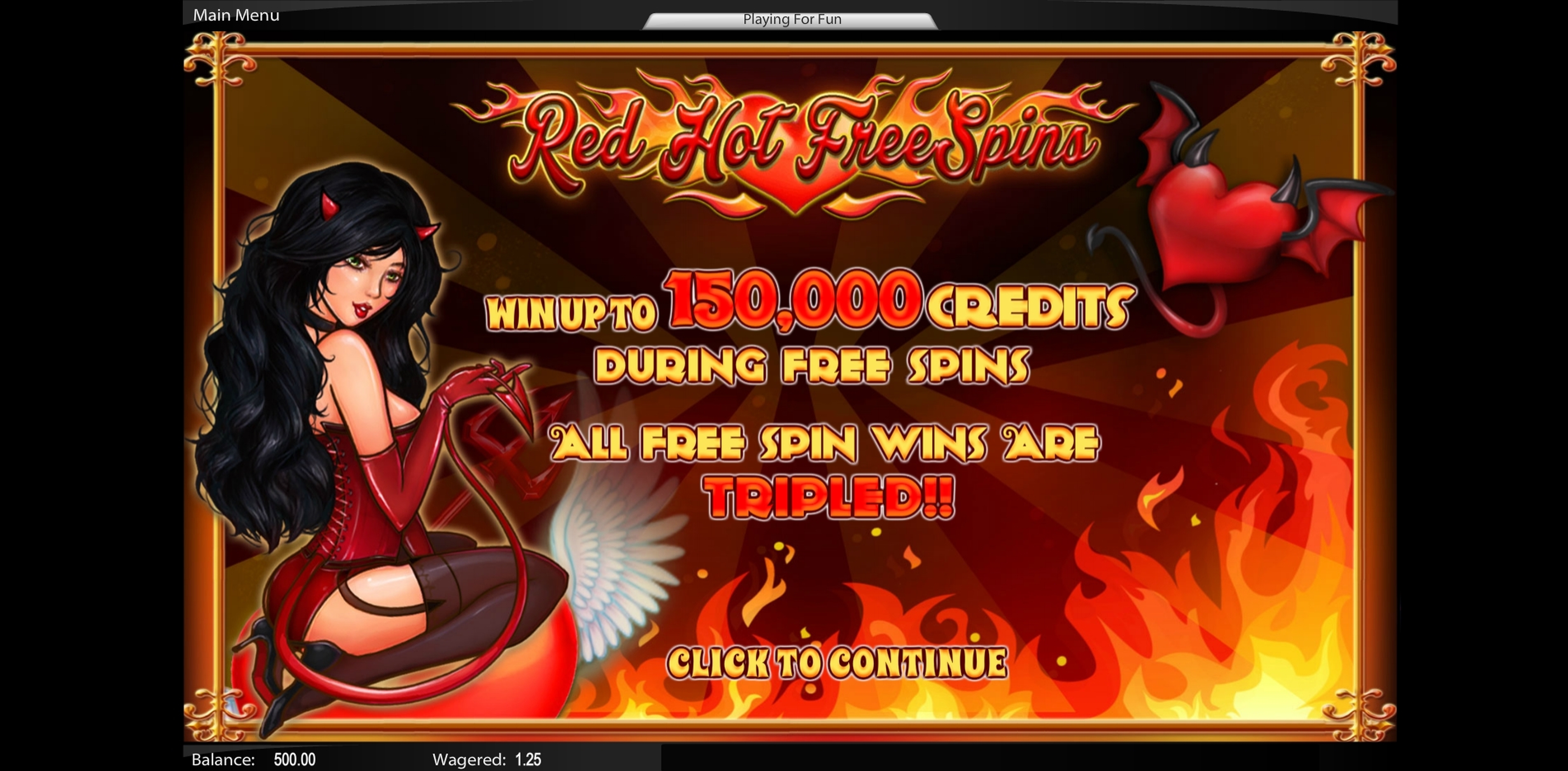 Play Red Hot Free Spins Free Casino Slot Game by Top Trend Gaming