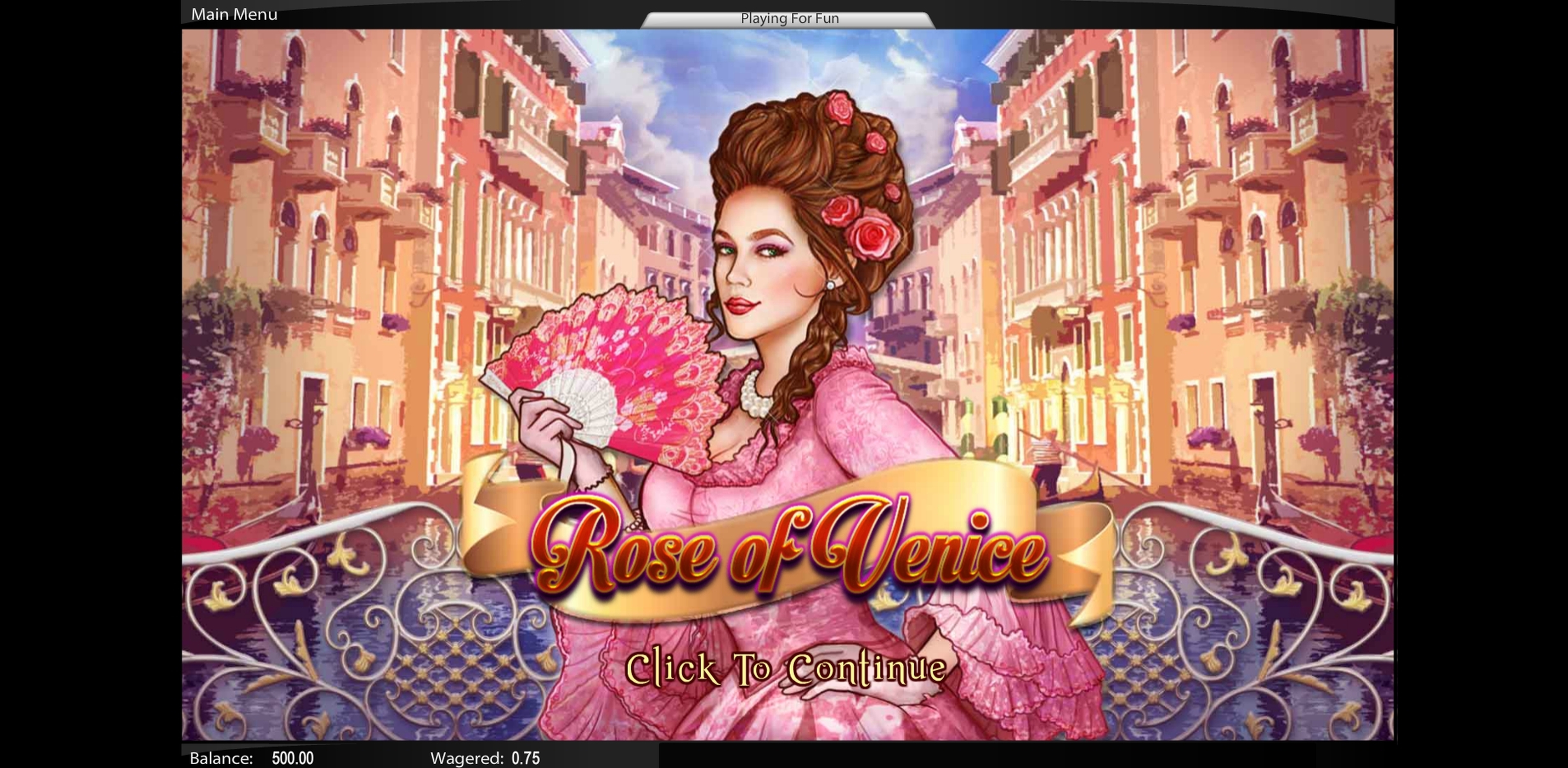Play Rose of Venice Free Casino Slot Game by Top Trend Gaming