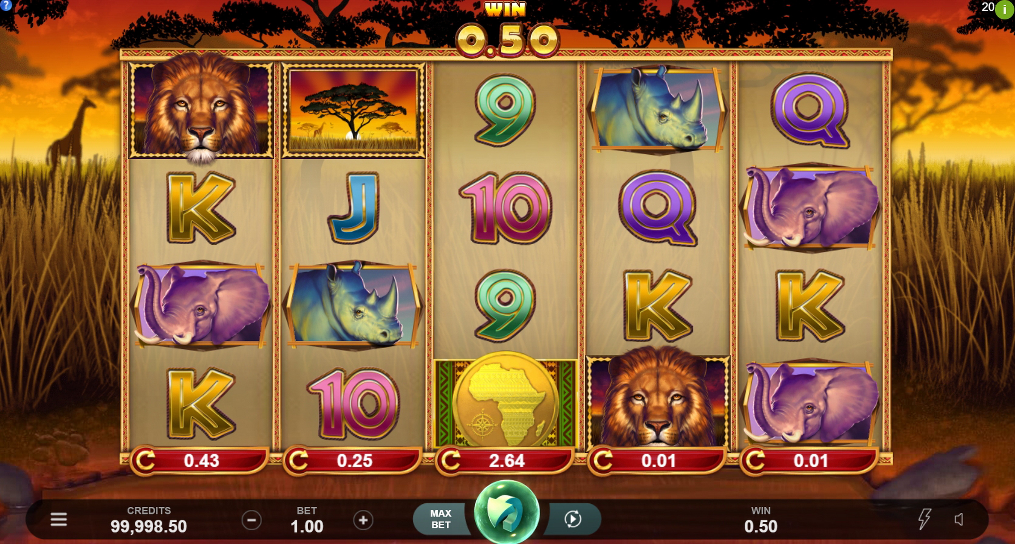 Win Money in African Quest Free Slot Game by Triple Edge Studios