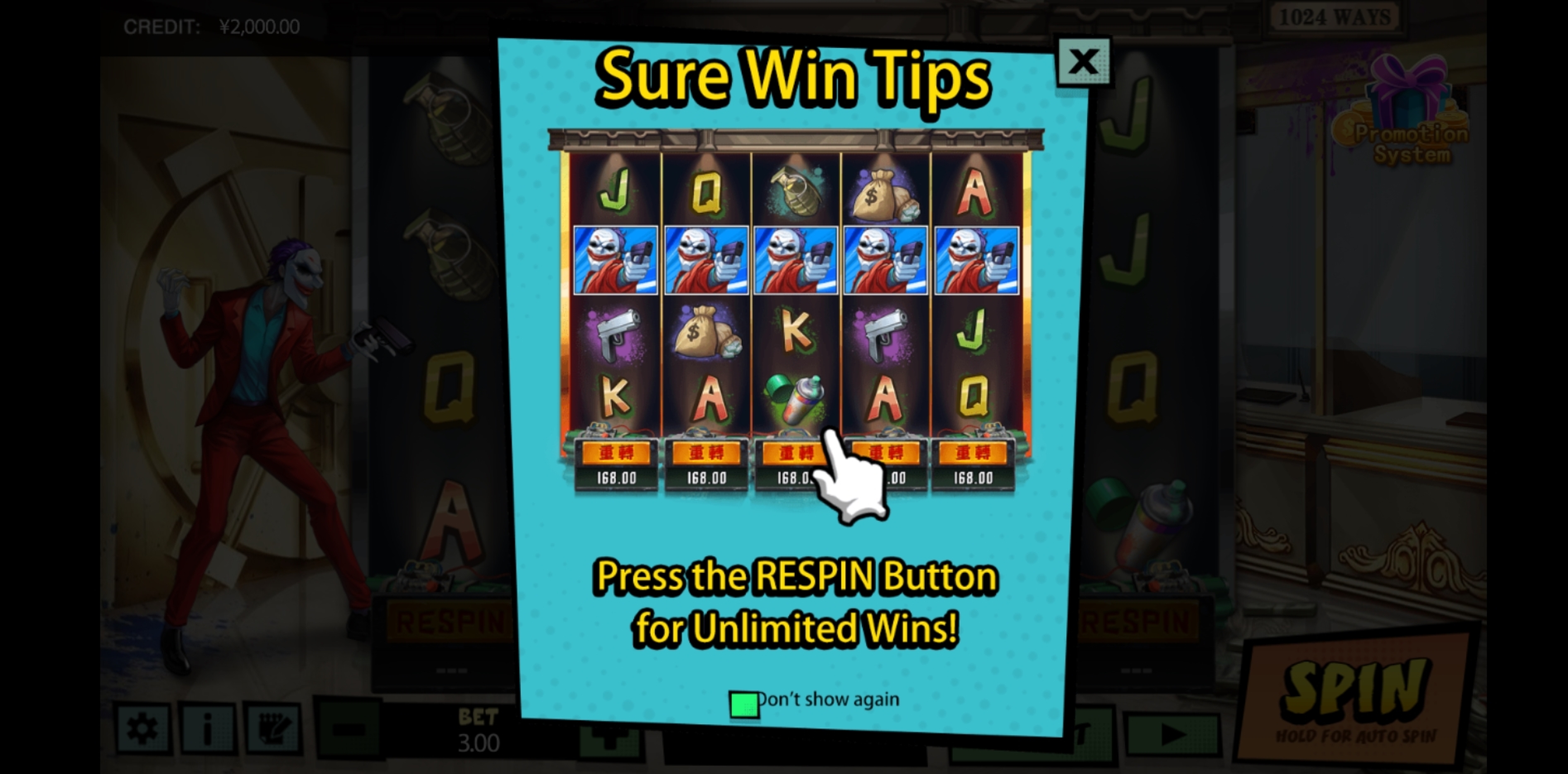 Play Ace Heist Free Casino Slot Game by XIN Gaming