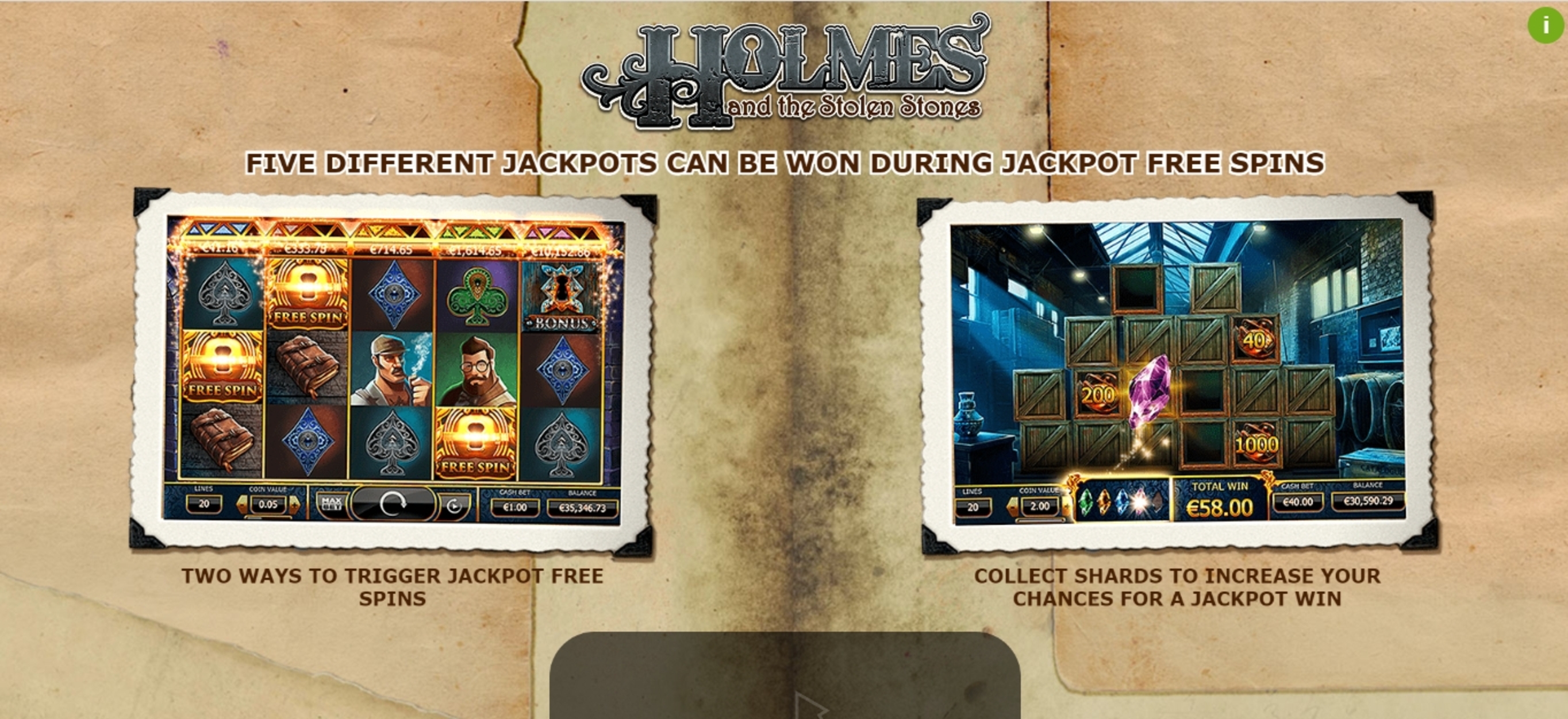 Play Holmes and the Stolen Stones Free Casino Slot Game by Yggdrasil Gaming