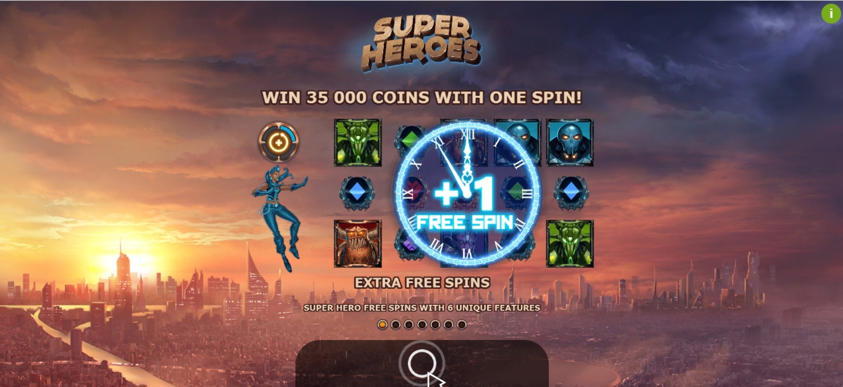 Play Super Heroes Free Casino Slot Game by Yggdrasil Gaming