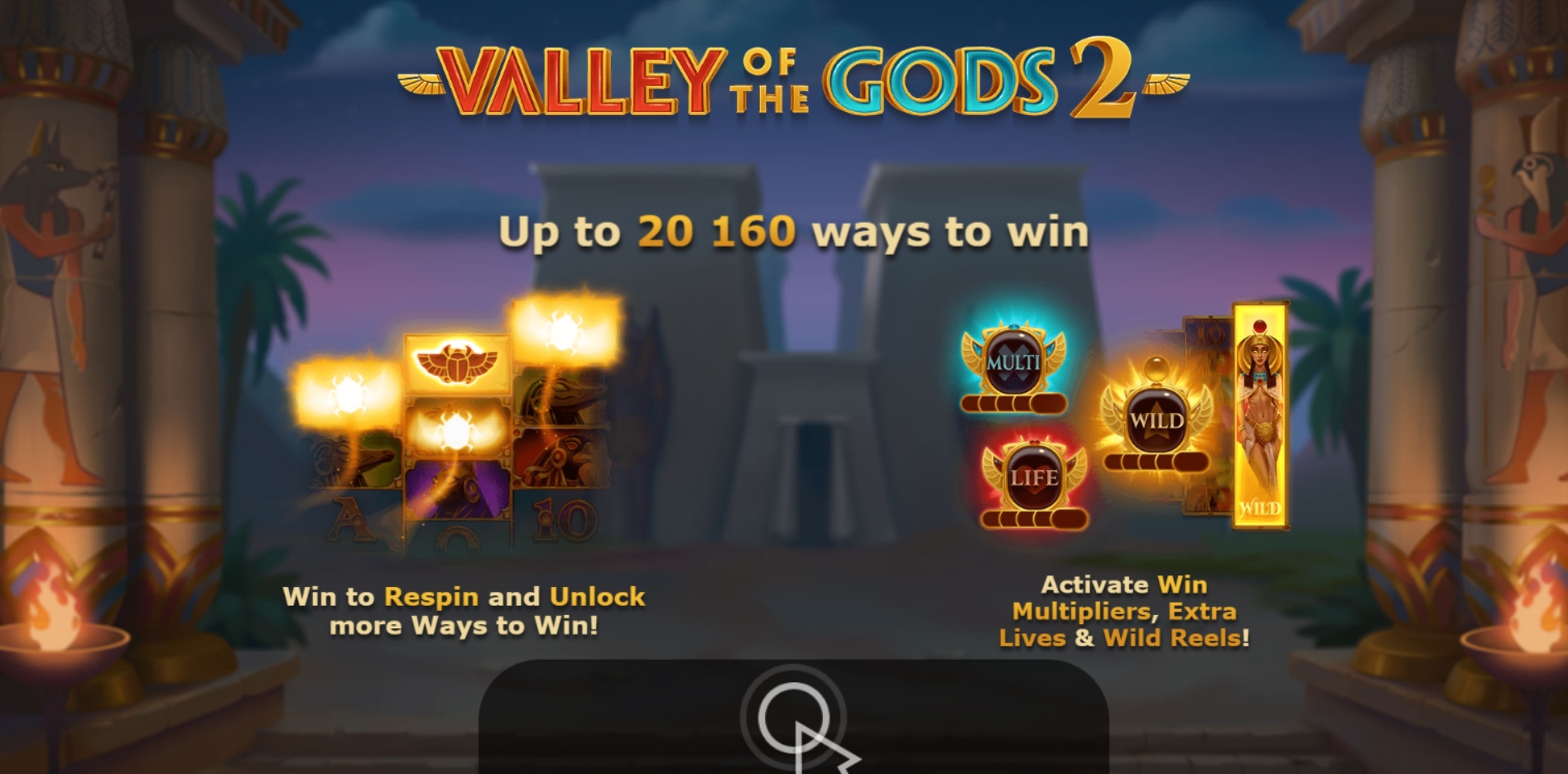 Play Valley Of The Gods 2 Free Casino Slot Game by Yggdrasil Gaming